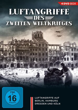 Luftangriffe des Zweiten Weltkrieges (4 DVDs)