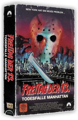 Freitag der 13. - Teil 8 - Todesfalle Manhattan (1989) (VHS Retro Edition, VHS Box, Edizione Limitata, Blu-ray + DVD)