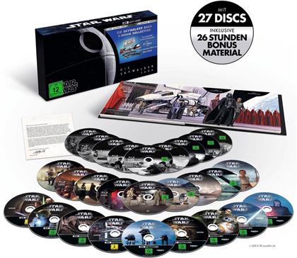 Star Wars: Episode 1-9 - Die Skywalker Saga (Schuber, 9 4K Ultra HDs + 18 Blu-rays + Buch)