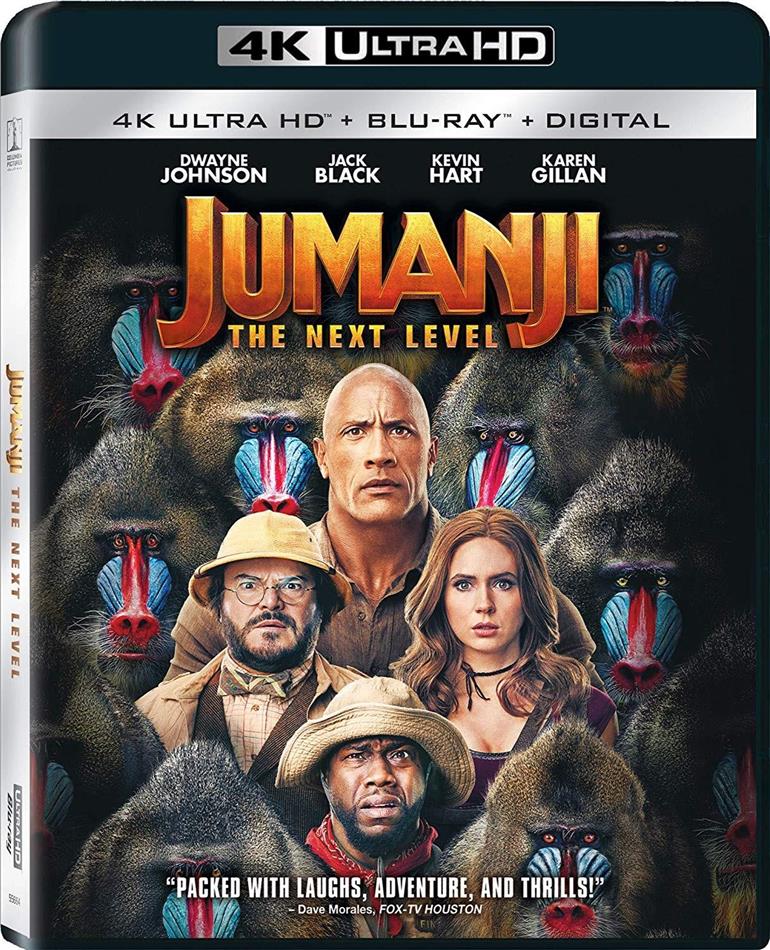 Jumanji 2 - Next Level (2019) (4K Ultra HD + Blu-ray)