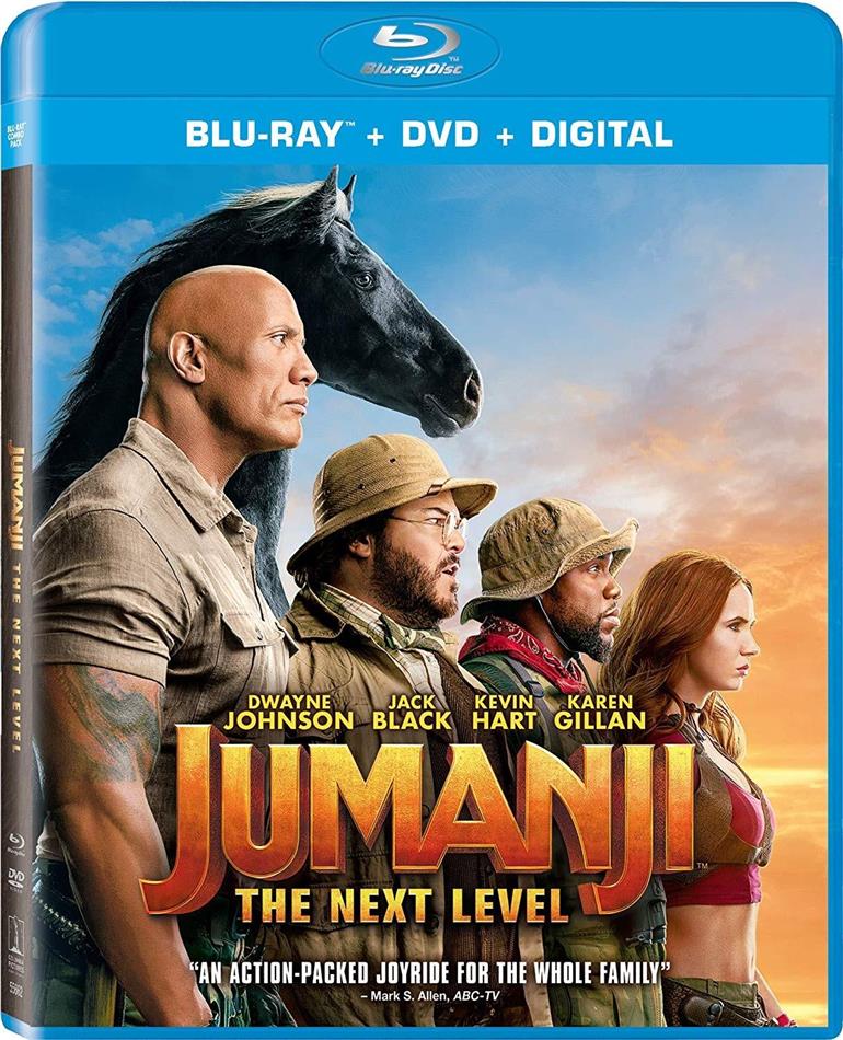 Jumanji 2 - Next Level (2019) (Blu-ray + DVD)