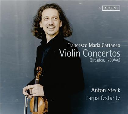 Francesco Maria Cattaneo, Anton Steck & L'Arpa Festante - Violin Concertos
