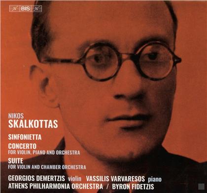 Nikos Skalkottas, Byron Fidetzis, Georgios Demertzis, Vassilis Varvaresos & Athens Philharmonia Orchestra - Sinfonietta, Concerto & Suite (Hybrid SACD)