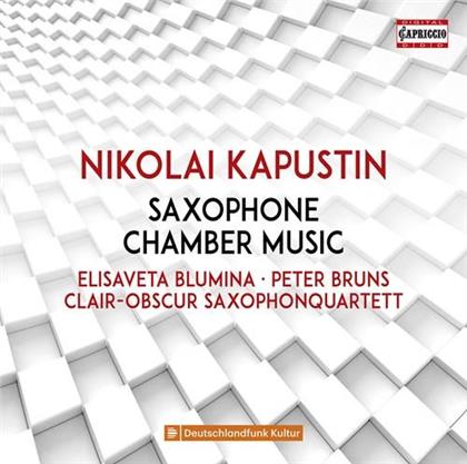Elisaveta Blumina, Peter Burns, Clair-Obscur Saxophonquartett & Nikolai Kapustin (*1937) - Saxophone Chamber Music