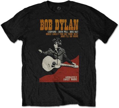 Bob Dylan Unisex T-Shirt - Sweet Marie
