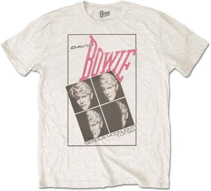 David Bowie Unisex T-Shirt - Serious Moonlight