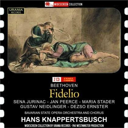 Ludwig van Beethoven (1770-1827), Hans Knappertsbusch, Sena Jurinac, Jan Peerce, … - Fidelio (2 CDs)