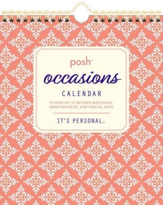Posh - Occasions Calendar