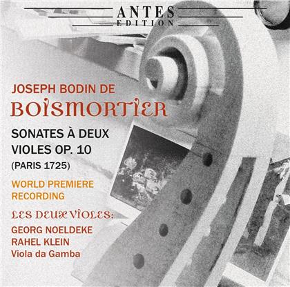 Georg Noeldeke, Rahel Klein & Joseph Bodin de Boismortier (1691-1755) - Sonates a Deux Violes op.10