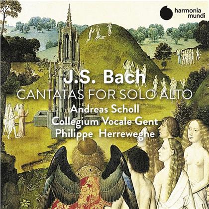 Johann Sebastian Bach (1685-1750), Philippe Herreweghe, Andreas Scholl & Collegium Vocale Gent - JCantatas For Alto Solo