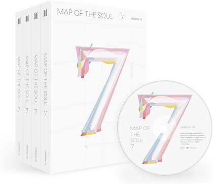 BTS (Bangtan Boys) (K-Pop) - MAP OF THE SOUL: 7 (+ Photobook, + Lyricbook, +Minibook, Random Cover)