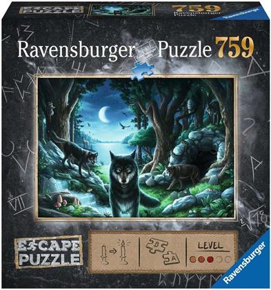 Escape Puzzle 7: Fluch der Wölfe - 759 Teile Puzzle