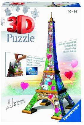 Eiffelturm - 216 Teile 3D Puzzle (Love Edition)