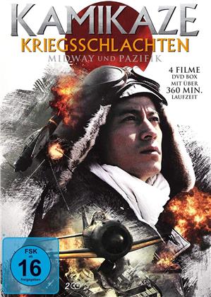Kamikaze Kriegsschlachten - Midway und Pazifik - 4 Filme (2 DVDs)
