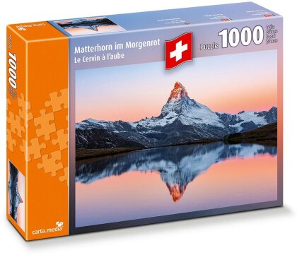 Matterhorn im Morgenrot - 1000 Teile Puzzle