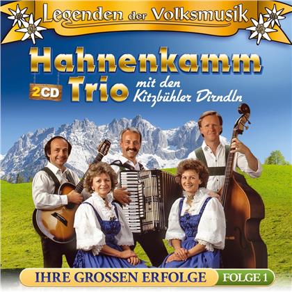 Hahnenkamm Trio mit den Kitzbühler Dirndln - Legenden der Volksmusik - Ihre grossen Erfolge (2 CDs)
