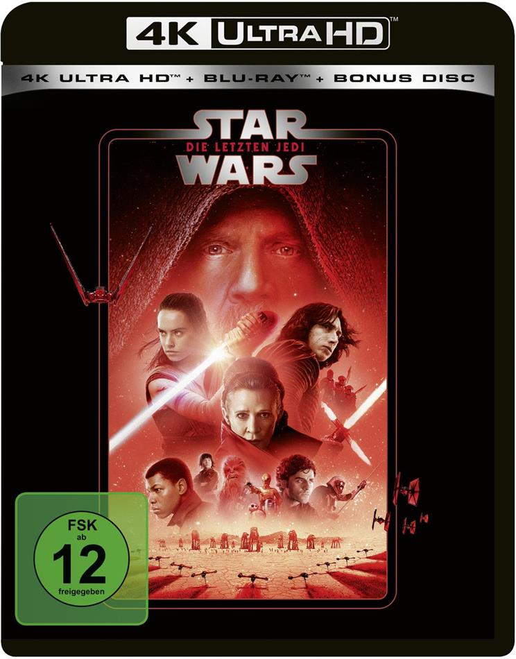 Star Wars - Episode 8 - Die letzten Jedi (2017) (Line Look, Neuauflage, 4K Ultra HD + 2 Blu-rays)