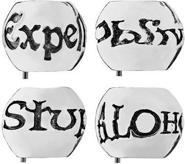Harry Potter - Charm Bead Set - 4 x spell beads