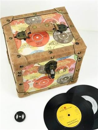 Retro Record - 7 Inch 50 Record Storage Carry Case Retro