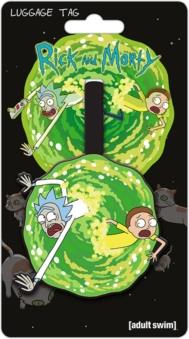 Rick And Morty: Portal - Luggage Tag (Targhetta Porta Indirizzo)
