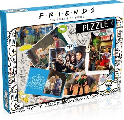 Friends - Scrapbook (1000 Piece Jigsaw Puzzle)