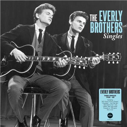 Everly Brothers - Singles (2020 Reissue, Demon Records, Blue Vinyl, LP)