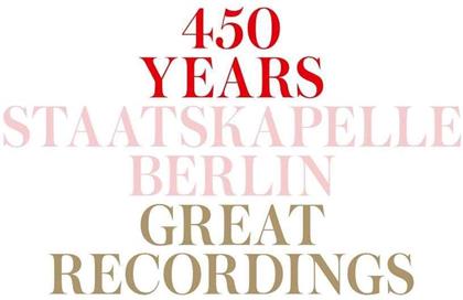 Staatskapelle Berlin - 450 Jahre Staatskapelle Berlin (15 CDs)