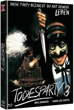 Todesparty 3 (1980) (Cover D, Limited Edition, Mediabook, Blu-ray + DVD)
