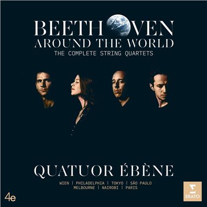Quatuor Ébène & Ludwig van Beethoven (1770-1827) - Beethoven Around the World - Complete String Quartets - Sämtliche Streichquartette (7 CDs)