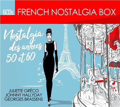 French Nostalgia Box - Nostalgie des annees 50et60 (6 CDs)