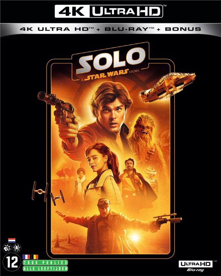 Solo - A Star Wars Story (2018) (Line Look, Nouvelle Edition, 4K Ultra HD + 2 Blu-ray)