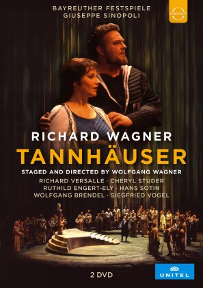 Bayreuther Festspiele Orchestra, Giuseppe Sinopoli & Richard Versalle - Wagner - Tannhäuser (Unitel Classica, 2 DVDs)