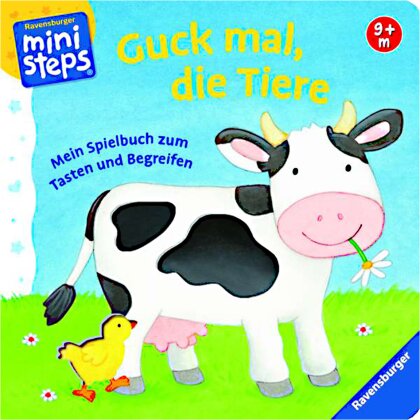 Guck mal, die Tiere - mit Ausstanzungen, 19x19 cm,