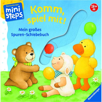 Komm, spiel mit! - Schiebebuch, 16 Seiten
