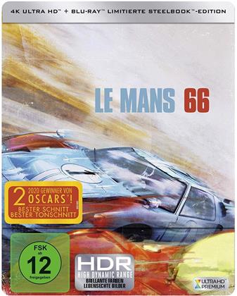 Le Mans 66 - Gegen jede Chance (2019) (Limited Edition, Steelbook, 4K Ultra HD + Blu-ray)