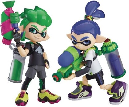 Splatoon Inkling Boys Figma Af Dlx Set