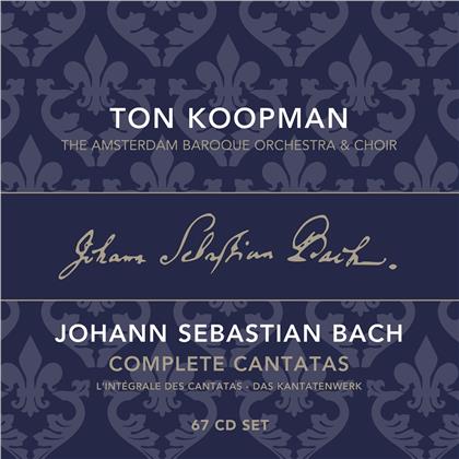 Johann Sebastian Bach (1685-1750), Ton Koopman & The Amsterdam Baroque Orchestra - Complete Bach Cantatas (67 CD)