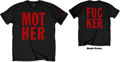 Faith No More Unisex T-Shirt - MF Stacked (Back Print)