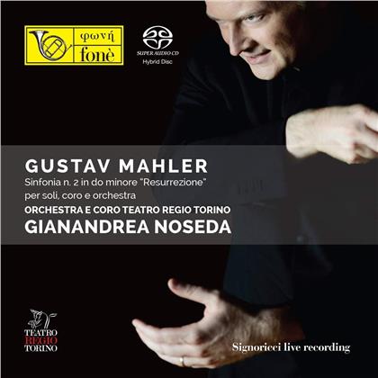Gustav Mahler (1860-1911), Gianandrea Noseda & Orchestra E Coro Teatro Regio Torino - Sinfonia N. 2 (Hybrid SACD)