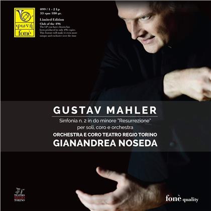 Gustav Mahler (1860-1911), Gianandrea Noseda & Orchestra E Coro Teatro Regio Torino - Sinfonia N.2 (LP)