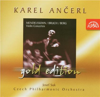 Alban Berg (1885-1935), Max Bruch (1838-1920), Felix Mendelssohn-Bartholdy (1809-1847), Karel Ancerl & The Czech Philharmonic Orchestra - Ancerl Gold Edition 3
