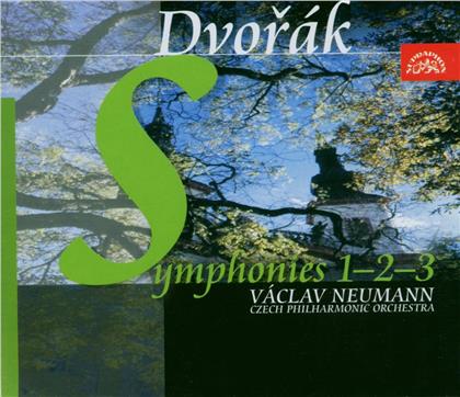 The Czech Philharmonic Orchestra, Antonin Dvorák (1841-1904) & Václav Neumann - Symphonies Nos.1-3 (2 CDs)