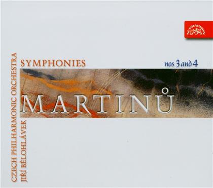 The Czech Philharmonic Orchestra, Bohuslav Martinu (1890-1959) & Jiri Belohlavek - Symphonies Nos. 3 & 4