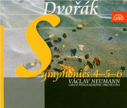 The Czech Philharmonic Orchestra, Antonin Dvorák (1841-1904) & Václav Neumann - Symphonies Nos. 4-6 (2 CDs)