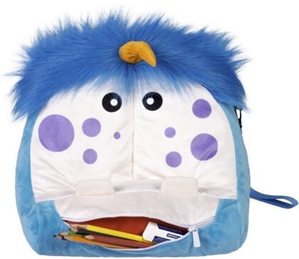 Bookmonster Deluxe Mammo - Lesekissen - blau/weiß