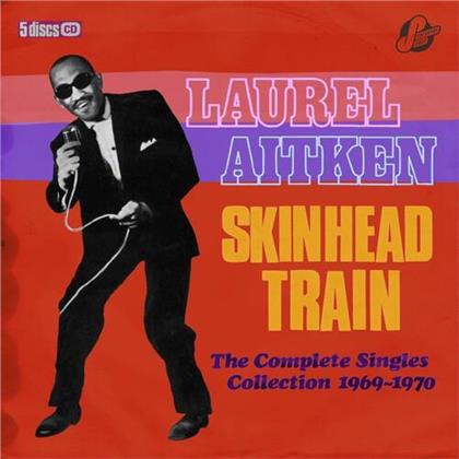 Laurel Aitken - Skinhead Train - The Complete Singles Collection 1969-1970 (Boxset, 5 CDs)