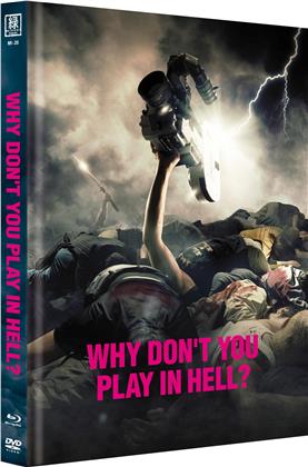 Why don't you play in hell? (2013) (Cover B, Limited Edition, Mediabook, Blu-ray + DVD)
