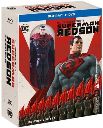 Superman - Red Son (2020) (avec Figurine, Édition Limitée, Blu-ray + DVD)