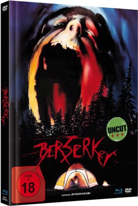 Berserker (1987) (Limited Edition, Mediabook, Uncut, Blu-ray + DVD)