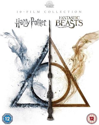 Harry Potter 1-8 / Fantastic Beasts 1+2 (18 DVDs)